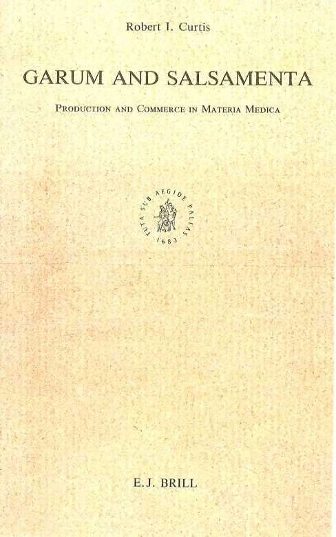 Curtis' book, Garum and Salsamenta