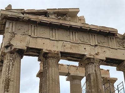 Ancient buildings in Rome